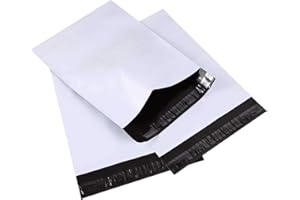 BESTEASY 100 14.5x19 White Poly Mailers Shipping Envelopes Bags(14.5x19, 100 Bags)