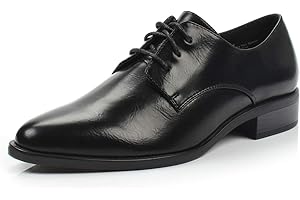 FOOTSELF Berry Women's Comfortable Low Heels Casual Oxford Perforated Brogue Daily Shoe