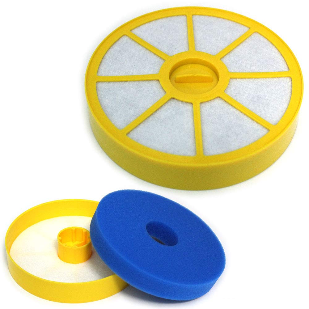 Staubbeutel24 SBVM08, Pre Motor Filter Suitable for Dyson Vacuum Cleaners Type DC05, DC08, DC14, DC15 | Washable, Yellow