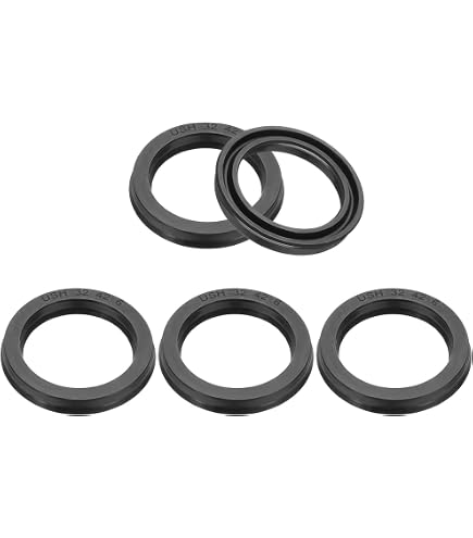 Lot De 2 Joints D'Huile 20x32x5 Mm TC Double Lèvre Avec Ressort – NBR Noir Haute Résistance