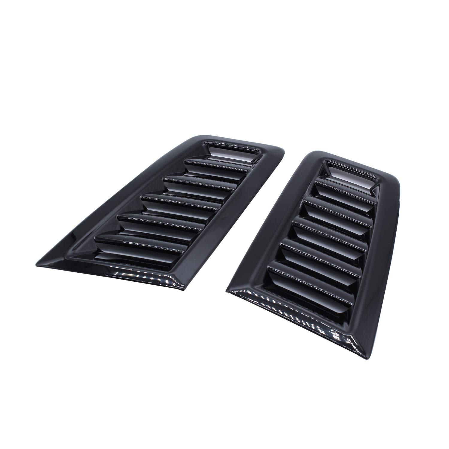 TAKPART Bonnet Vents Gloss Black Finish Compatible for RS Focus