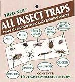 10 Pk Millipede, Centipede, Sow Bug, Pill Bug, All INSECT STICKY TRAP