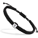 Nymerianoble Handmade Bracelets, Bracelets for Women Men Adjustable Initial Bracelet Jewelry Gifts for Mom Wife Girlfriend Her Friends Christmas Gifts