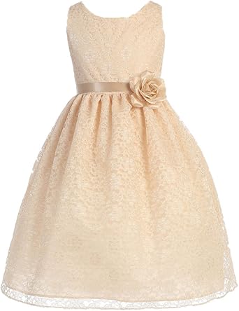 bny corner flower girl dress