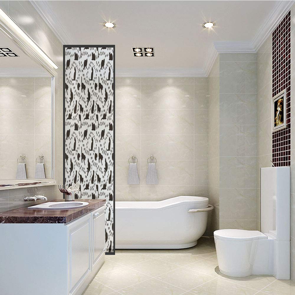 Amazon Com 3d Decorative Film Privacy Window Film No Glue Cat Cat