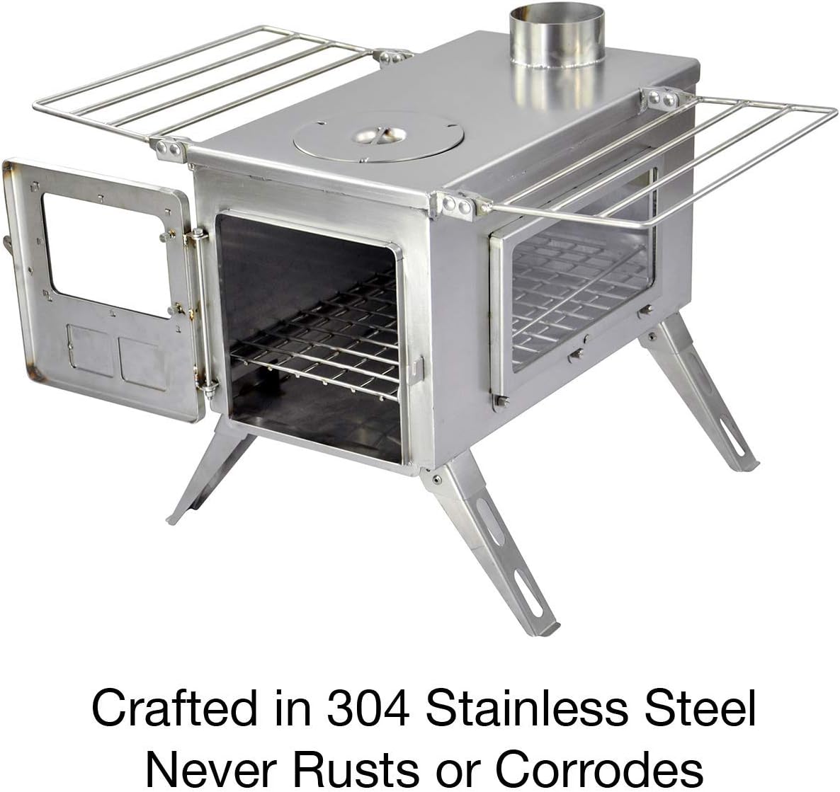 Winnerwell Nomad View Large Tent Stove, L-sized View, L-View - Image 4