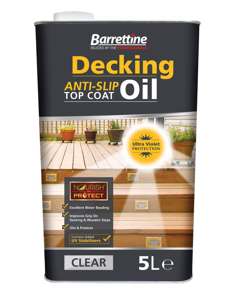 Nourish & Protect DOAS005 5 L AntiSlip Decking Oil Clear, Amazon.co