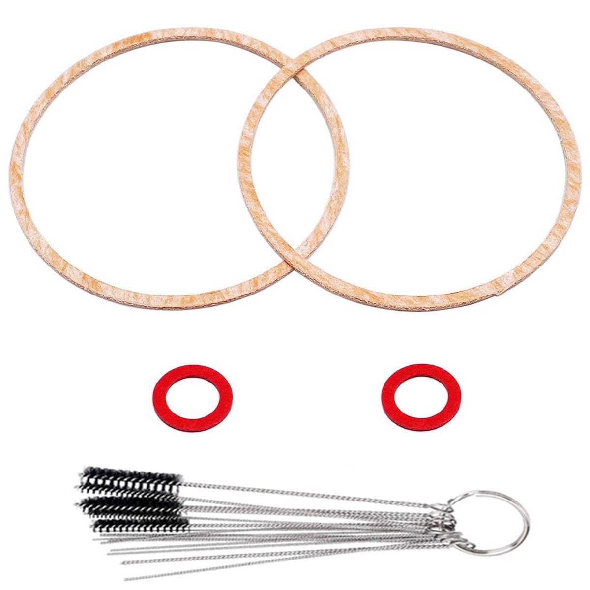 ZAMDOE 16010-883-015 Carburetor Bowl Gasket Kit for Honda G150 G200 G300 G400 GC135 GC160 GC190 GCV135 GCV160 GCV190 GS160 GSV190 GV150 GV200 GV400 Engine Carburetor Lawnmower Replacement Parts