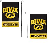 Desert Cactus University of Iowa UI Garden Flag – 19 x 12 inch Iowa Hawkeyes Banner, For Outdoor Display and Events (Design C)