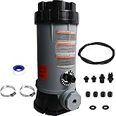 CL220 Off-Line Automatic Chlorinator Feeder Compatible with Hayward Chlorine Feeder for Swimming Pool Ponds Garden,Economy Off-Line Above-Ground Pool Automatic Chlorine Bromine Feeder