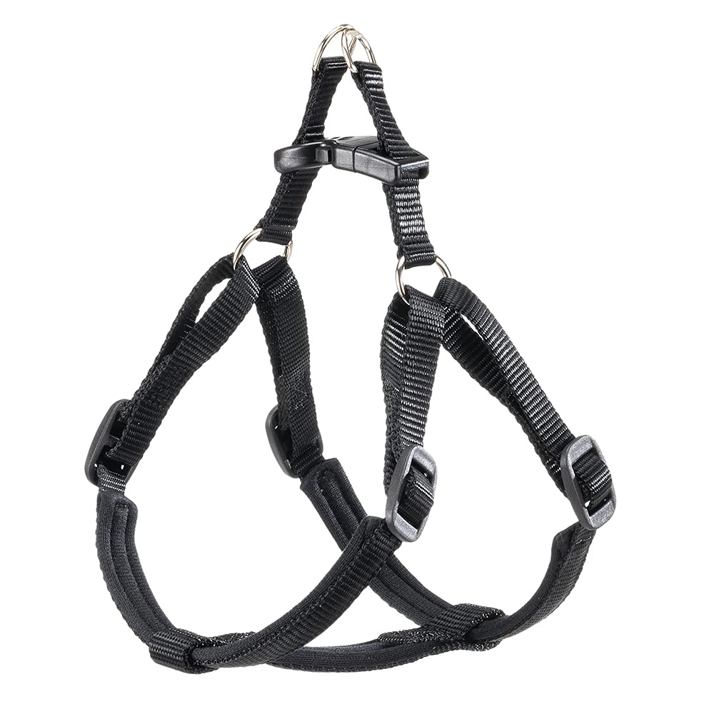 Ferplast Dog Harness DAYTONA, Small Dog Harness, Padded, Adjustable, Black — image 1