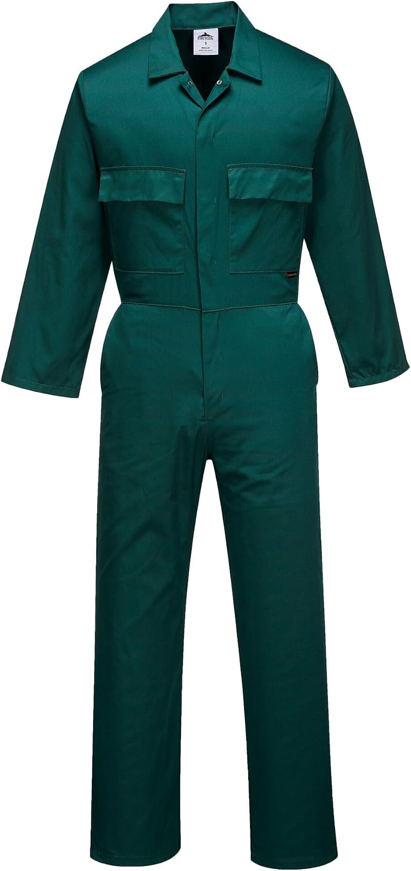 Portwest S999 Classic PolyCotton Coverall Bottle Green L Regular