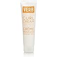 Verb Curl Cream – Vegan Curl Styling Cream – Lightweight Leave In Curl Defining Cream – Anti-Frizz Curl Cream Provides Shape,