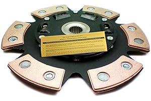 EFORTISSIMO RACING EF STAGE 3 COPPER CERAMIC CLUTCH RACE DISC PLATE FOR RSX TYPE-S CIVIC Si K20