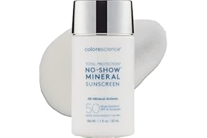 Colorescience Total Protection™ No-Show™ Mineral Sunscreen SPF 50, 100% Invisible all-mineral sunscreen for all skin tones & types