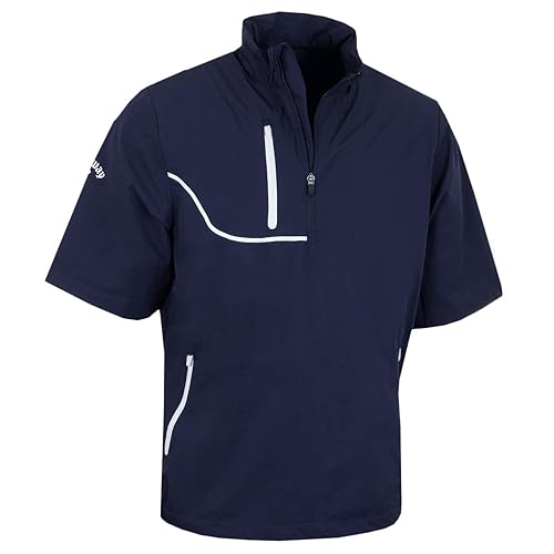 Woodworm Golf V2 Waterproof Half Sleeve Top Slipover Windshirts Amazon