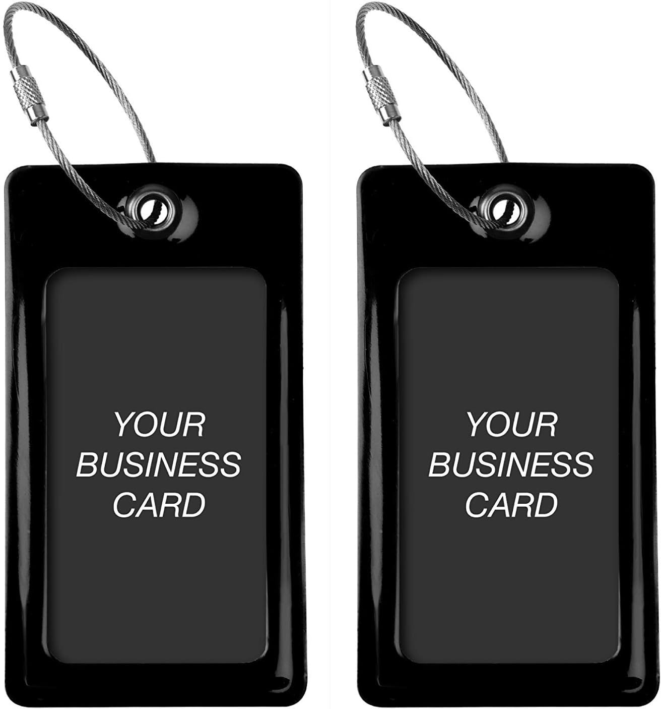 ProudGuy Luggage Tags TUFFTAAG, Business Card Holder, Suitcase Labels, Travel Accessories