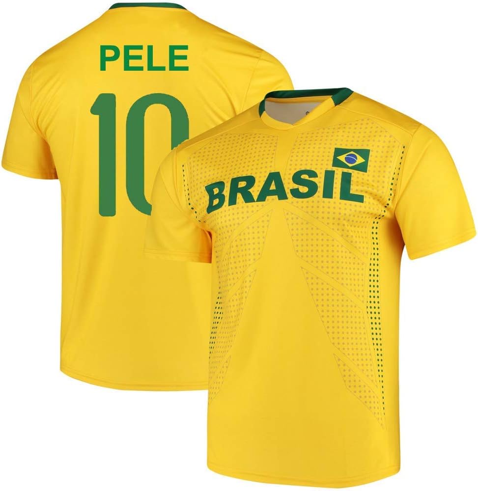OnTheField Pele Brazil National Team Replica Jersey Jerseys Amazon 
