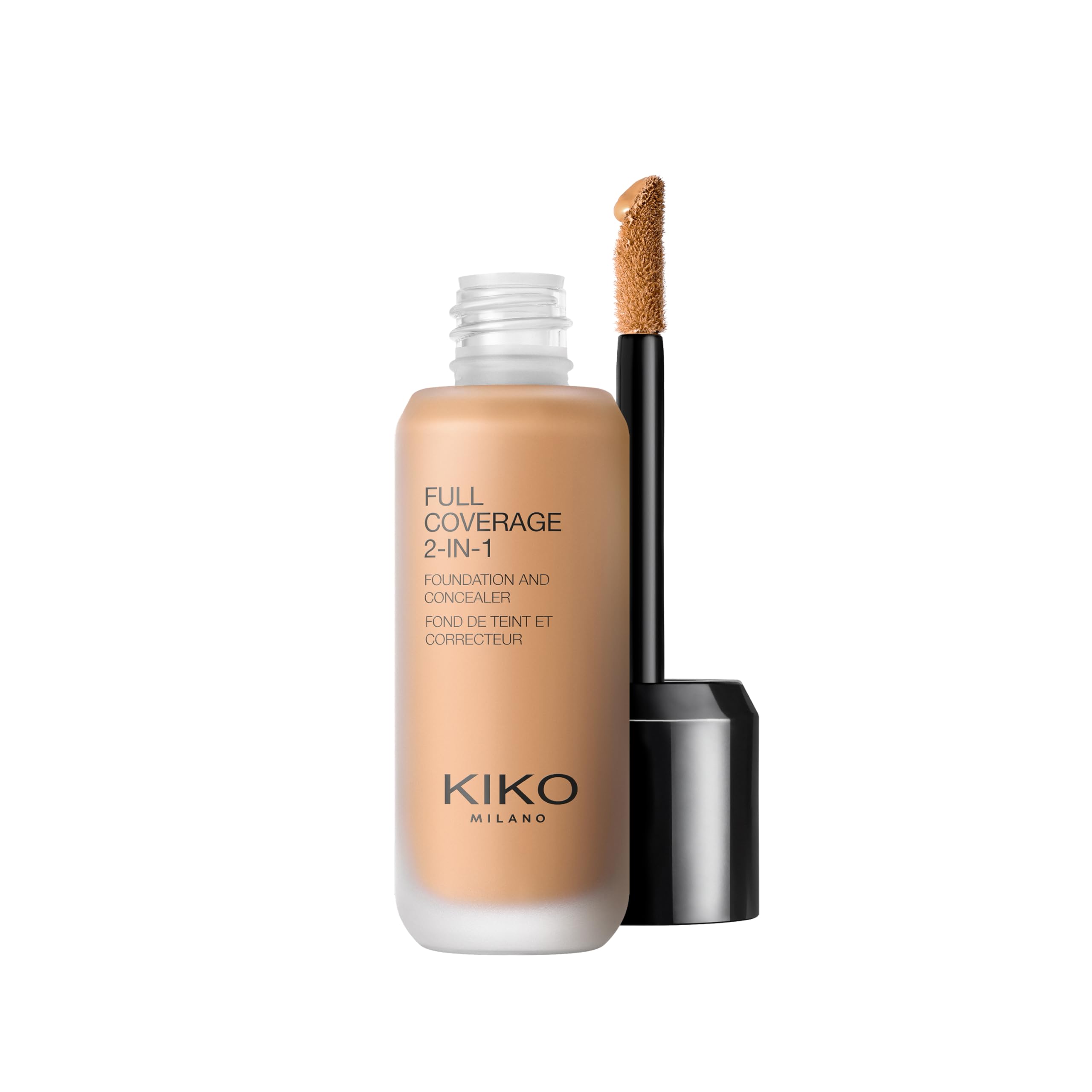 KIKO Milano Full Coverage 2 In 1 Foundation & Concealer Wb80, 2 In 1 Foundation And Concealer, Superior Coverage