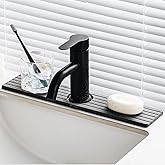 Aisetmoon Diatomaceous Faucet Absorbent Mats, 15.8" x 3.9" Super Absorbent Quick Drying Faucet Water drip Drying Pads, Diatom