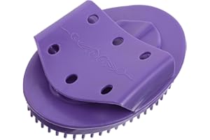 HINTRMENT Handheld Body Massage Brush for Waist and Belly with Oil Applicator and Sturdy Solid Grip for Daily