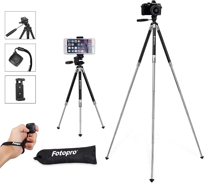 Trépied Portable Gosky Pour Télescopes, Jumelles, Appareils Photo - Aluminium, Hauteur Réglable 61 Cm Max - 12