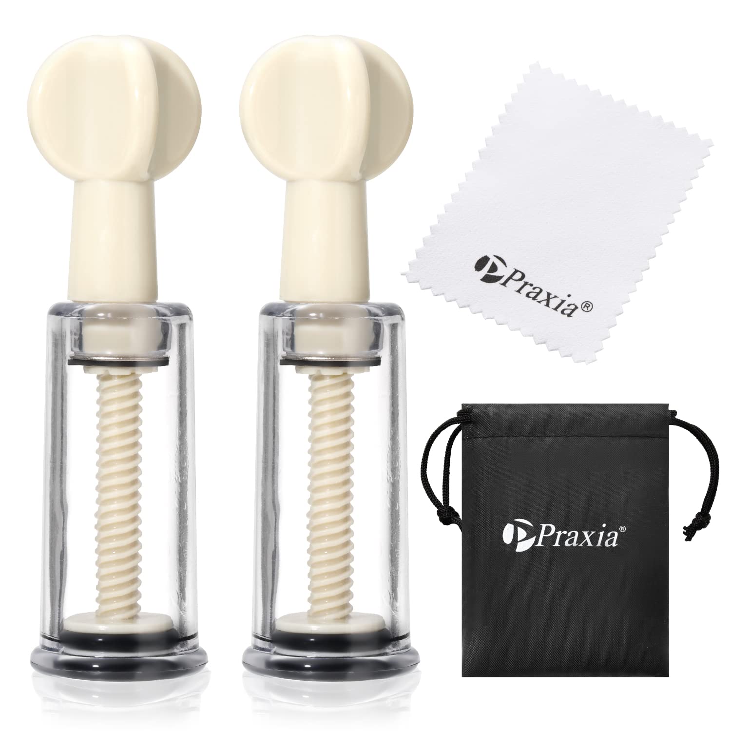 Praxia ニップルサッカー 乳首 吸引 乳頭吸引器 搾乳機 陥没 乳頭吸入器 吸引器 ポイズンリムーバー 1.8cm Sサイズ の商品画像