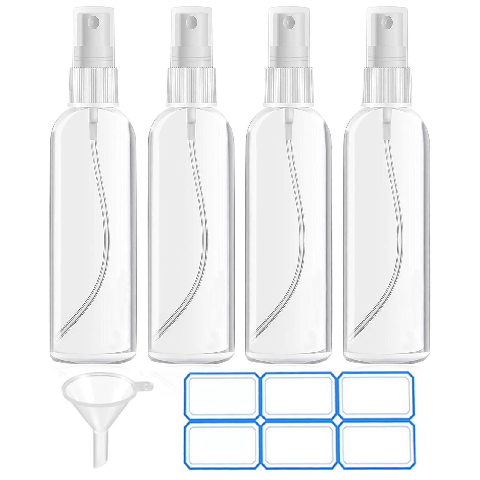 Photo 1 of DTDNZKN 4 Pack 4 Oz (120ml) Small Spray Bottles - Fine Mist, Refillable, Reusable