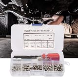 Akozon Stainless Steel Wire Thread Inserts Kit M4x0.7 Screw Repair Sleeve view 3