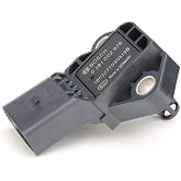 BOSCH 0281002976 Original Equipment Manifold Absolute Pressure (MAP) Sensor | Compatible with Select Audi A3, A8, Q7, TT RS, TTS; Porsche Macan; Volkswagen Beetle, Golf, Jetta, Passat, Touareg + More