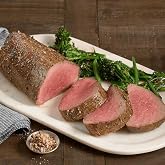 Premium Beef Tenderloin Roast, 2 Count, 2 lbs, for Special Occasions - Decadently Juicy Chateaubriand - Perfect Dinner Delight with Cooking Instructions from the Kansas City Steak Company.