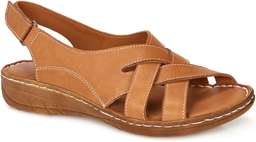 Pavers TouchFasten Leather Sandal 311 845 Amazon.co.uk Shoes & Bags