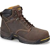Carolina Bruno Lo 6" Men's Waterproof Insulated Broad Composite Toe Work Boot, AG7 Footbed, Slip-Resist Outsole, Dark Brown - 10.5 2E