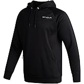 Spyder Mens Active Sweatshirt - Athletic Performance Tech Fleece Pullover Hooded Sweatshirts for Men with Pockets