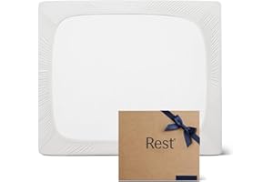 REST® Evercool®+ Fitted Sheet, King Size, Arctic White, 15" Deep (up to 18’’), Breathable Bedding for Hot Sleeper and Night Sweats, Bed Sheet with Ionic+ Self-Cleaning Silver Yarn for Sensitive Skin