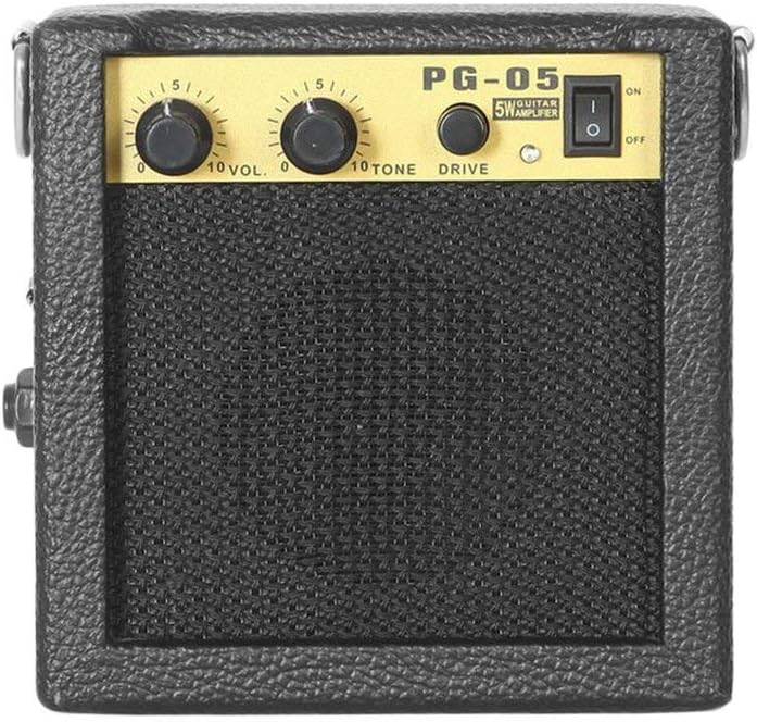 Jullynice E-Wave Pg-05 5W Mini Guitar Amplifier Guitar Amp With 3 Inches Speaker Guitar Accessories For Acoustic Electric Guitar Pet Dogs Cats Eyewear Sunglasses