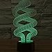 3D DNA Spiral Light by Playtime 123 is a Great Nightlight with a Soft Glow for Kids. These Lights Make Beautiful Gifts for Mom and Amazing Desk Lamps for Dad. Start enjoying your own 3d Light Today!