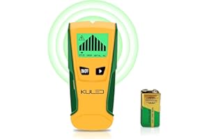 Stud Finder, 3 in 1 Multi-Function Wall Stud Sensor Detector with LCD Display and Sound Warning for AC Live Wire, Wood, Metal