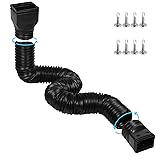 plusgutter 11.5ft Long Gutter Downspout Extensions