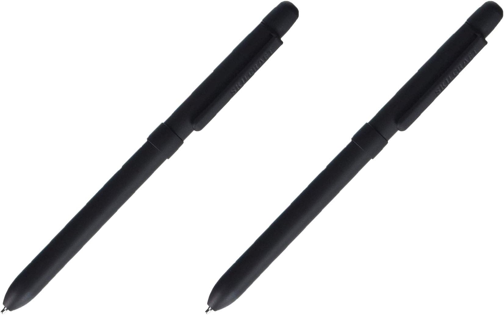 SKILCRAFT B3 Aviator Multi-function Pen Black/Red Ink, Medium Point with Pencil (7520-01-564-9906), Pack 2