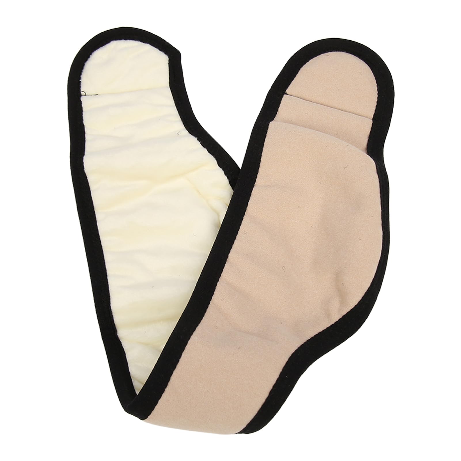 Noise Reduction Ear Muffs, Adjustable Noise Reduction Earmuffs for Sleep, Study, Travel - Comfortable Fit, Cotton Cloth Material (Beige)