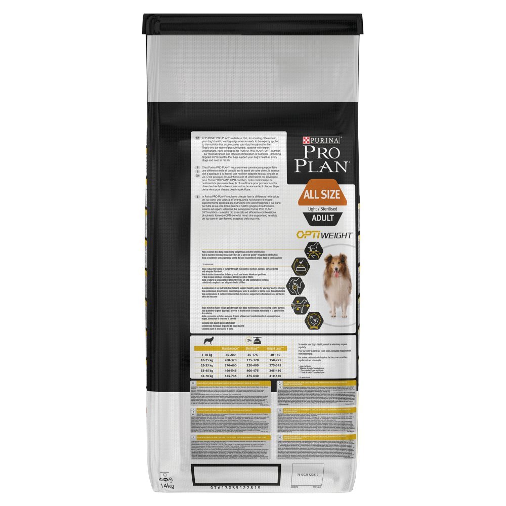 purina pro plan light sterilised