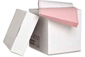 S.P. Richards Company Computer Paper, Multipart, 3 Parts, 9-1/2 x 11 Inches, 1200 Count, White/Yellow (SPR01385)