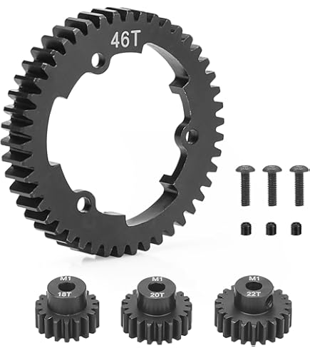 Amazon.com: MUGEN SEIKI E0256 Plastic Spur Gear 46T X6E MUGC1256
