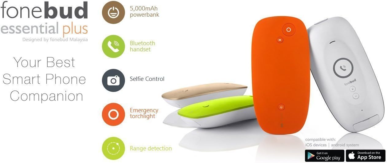 Smart Platinium Korea 2017 Innovation 6 in 1 Power bank Fonebud (gold)