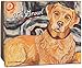 Paw Palettes Yellow Lab Van Growl Ceramic Mug, 16-Ounce