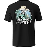 Palmyth Men's Fishing Short Sleeve UPF 50+ T-Shirt