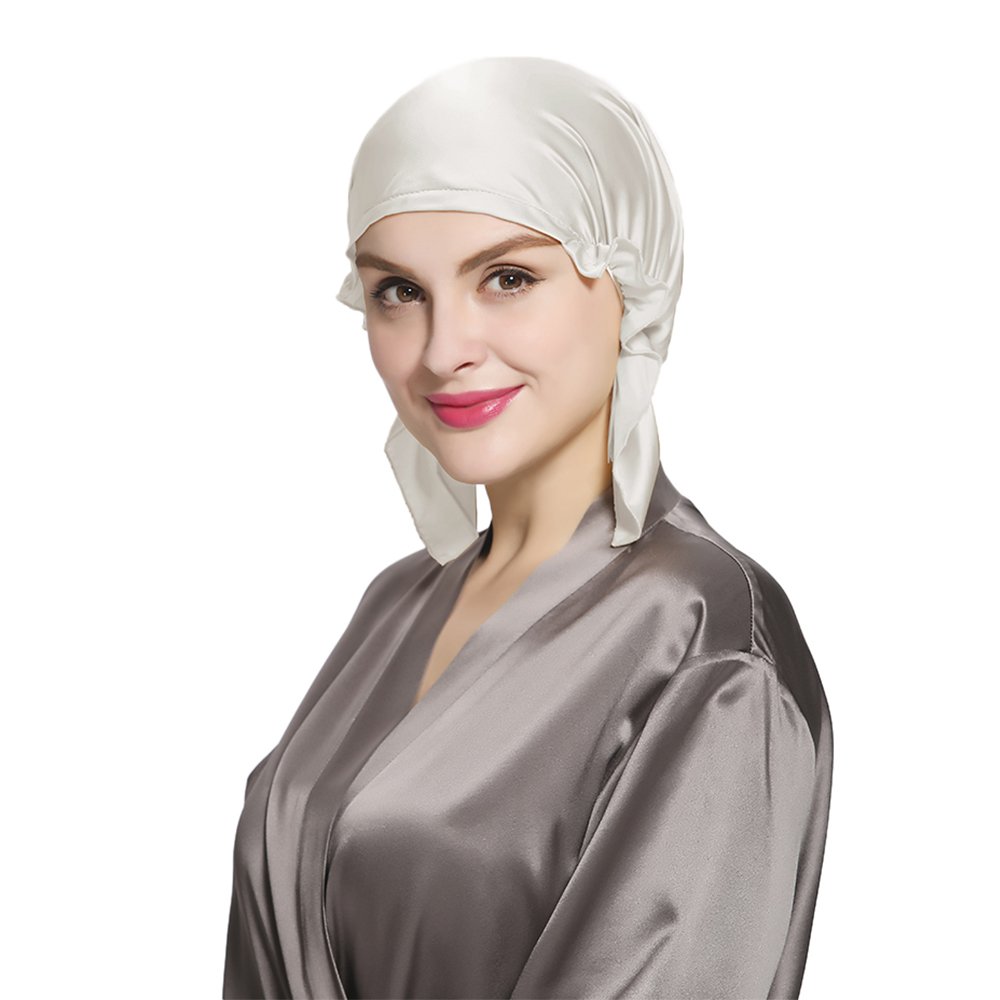 Silk Sleeping Cap for Women Hat with 