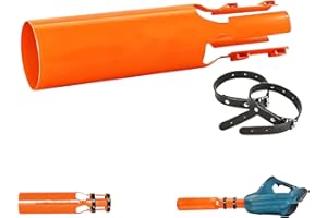 LITYSO Leaf Blower Air Booster, Universal High-Flow Extension Nozzle Attachment for 2–4 Inch Blower Tubes, Boosts Air Speed & Efficiency, Durable Weather-Resistant Design for Lawn & Patio Cleaning(1Pc)
