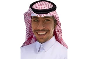 SUTON Arab Shemagh Muslim Keffiyeh Head Wrap Tactical Desert Head Neck Scarf Military Shawl Arabic Scarf Headwear with Agal Rope